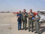 Tiger Baby mit Piloten der IAF vor Piper