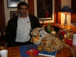 Tiger Baby dinners with Richard