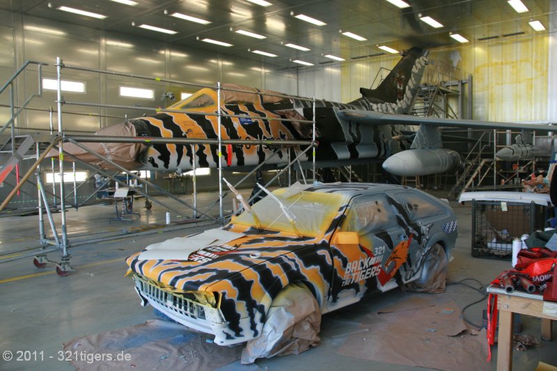 Tiger deLorean making-of