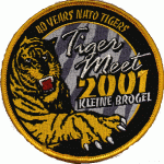 nato tiger meet 2001 patch