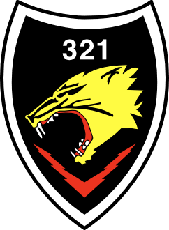 squadron crest with tigerhead from 1991