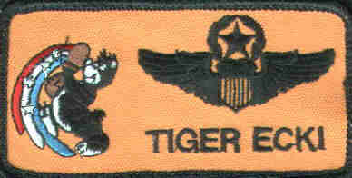 Tiger Eckis Name Tag